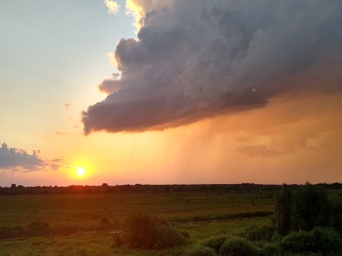 панорама Липляни, старе русло