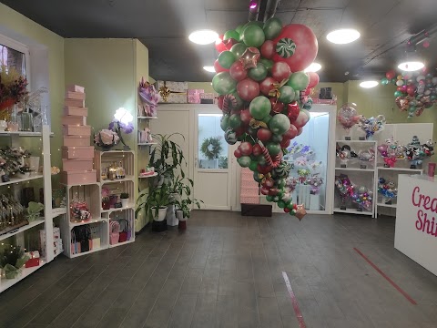 Цветочный магазин, шарики