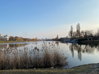 Пляж озера Радунка