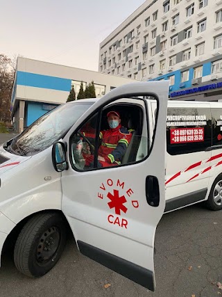 Evomed - санитарная перевозка больных, транспортировка лежачих больных Киев
