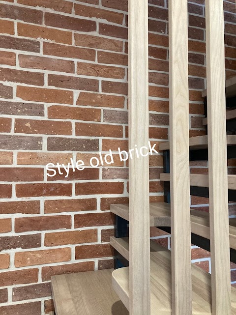 Style old brick. Плитка из старинного кирпича