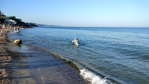 Пляж у Чорноморцi