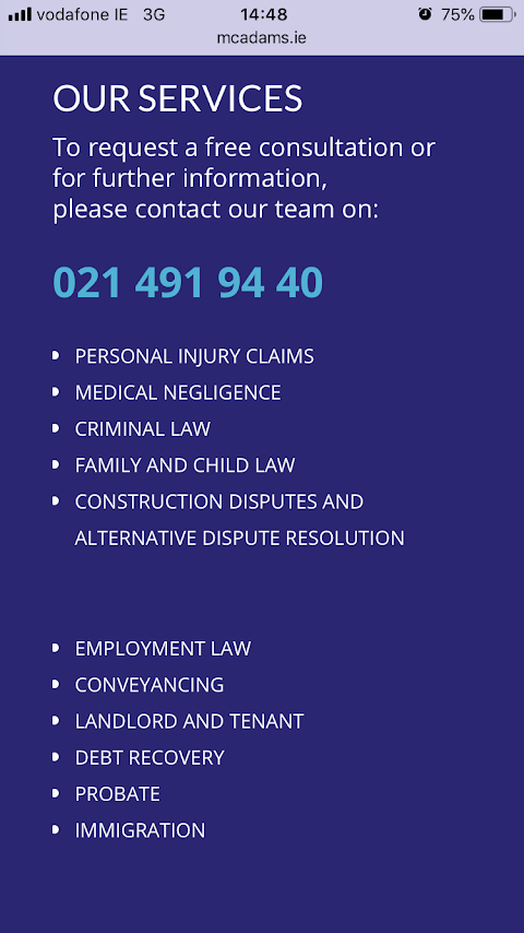 McCauley Adams Solicitors