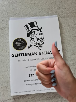 GENTLEMAN'S FINANCE pośrednictwo finansowe | ubezpieczenia