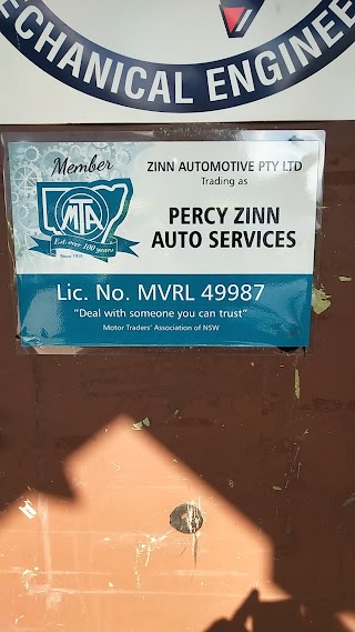 Percy Zinn Auto Services