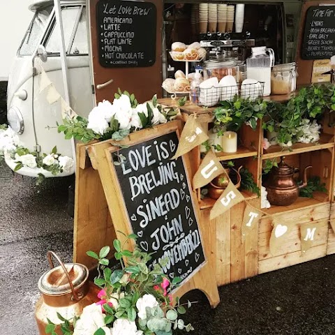 Collins Coffee Camp Wedding Coffee Van