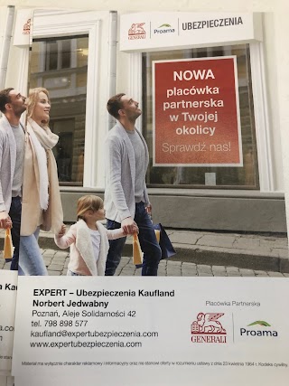 EXPERT - Ubezpieczenia Kaufland Norbert Jedwabny Placówka partnerska Generali & Proama