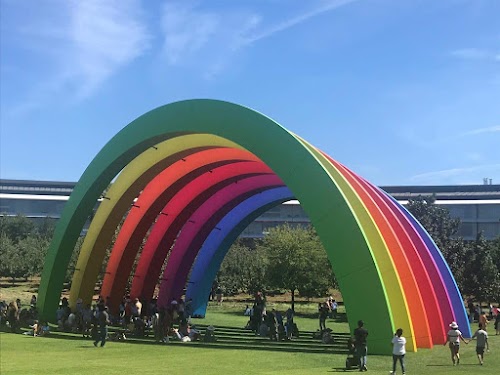 Apple Park Rainbow Stage