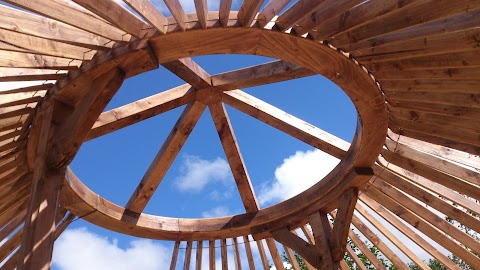 Pink Apple Orchard - Yurt Glamping - irelandglamping.com