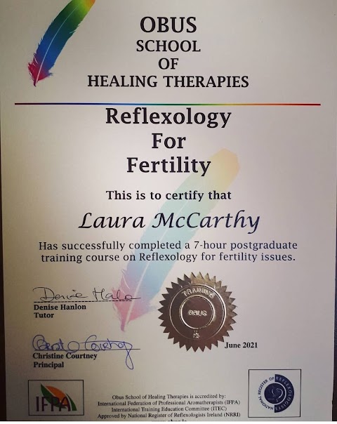 Reflexology and Holistic Therapies Laura McCarthy MNRRI