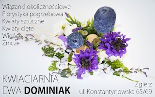 Kwiaciarnia Ewa Dominiak. Florystyka pogrzebowa, wieńce pogrzebowe