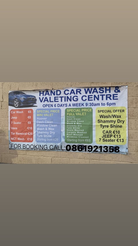 hand car wash valeting bruff co Limerick