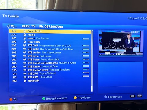 Beck TV - Satellite, Aerial and Wifi Installer