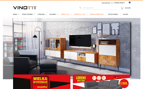 Salon meblowy Vinotti Furniture - ZAMKNIĘTE - Zapraszamy na www.vinotti.eu