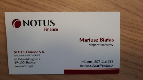 NOTUS Finanse S.A. - Słubice | Kredyty hipoteczne, gotówkowe, firmowe. Ubezpieczenia