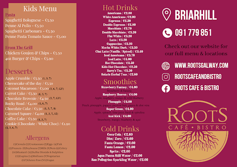 Roots Café & Bistro, Briarhill
