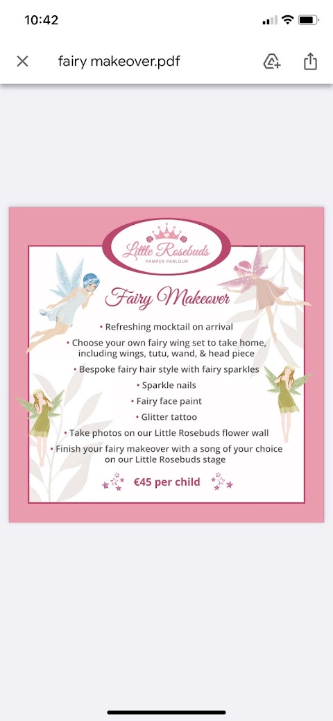 Little Rosebuds Pamper Parlour