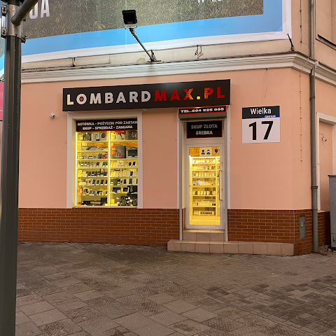 Lombard MAX pożyczki skup złota