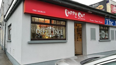 The Merlin Bar/ Carryout Off Licence.