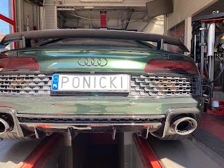 Ponicki Diagnostic Gliwice Stacja kontroli pojazdów Geometria kół 3D Serwis samochodowy