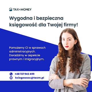 Biuro rachunkowe Tax&Money Kraków, wygodna i bezpieczna księgowość dla Twojej firmy