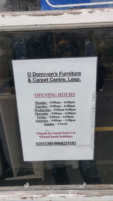 O' Donovans Furniture & Carpets