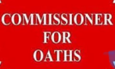 Aoife Cahalane, Commissioner for Oaths