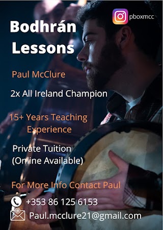 Bodhran lessons - Paul McClure