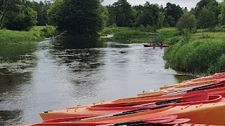 Kajaki Pomiechówek Wkra. Wypożyczalnia kajaków, spływy Szczypiorno. Modrzewiowy Zakątek.