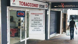 Tobacconist store