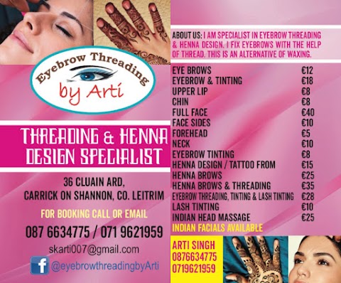 Eyebrow Threading by Arti