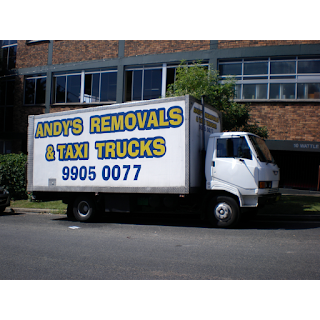 Andy's Removals & Taxi Trucks