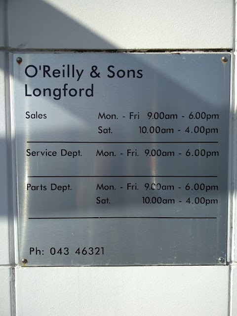 O'Reilly & Sons Nissan and Volkwagen Longford