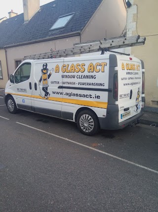 A glass act window cleaning