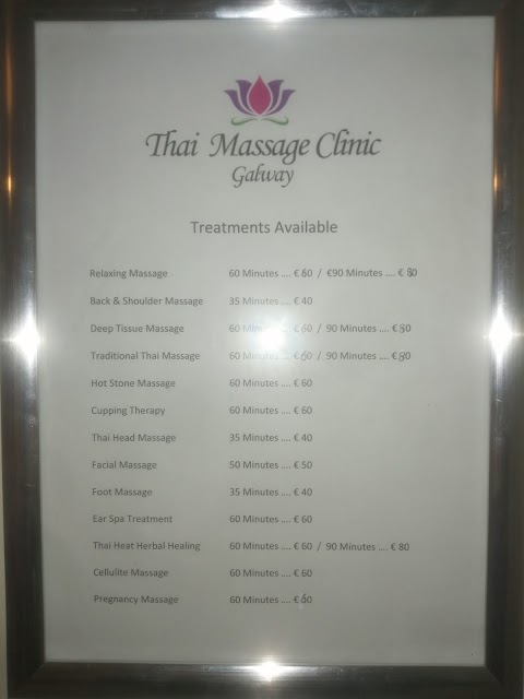 Thai Massage Clinic Galway