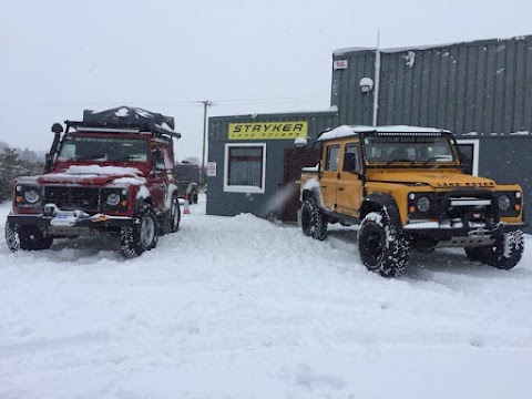 Stryker Land Rovers