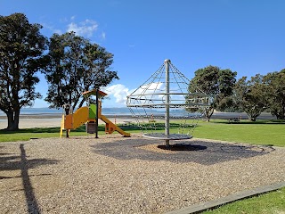 Children's Playground with Public Toilets