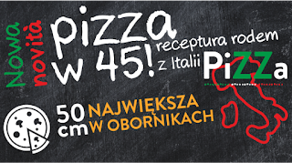 Restauracja 45 - nowa receptura Pizzy!