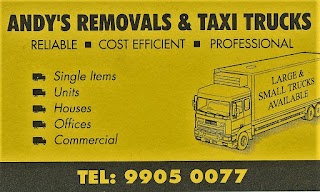 Andy's Removals & Taxi Trucks