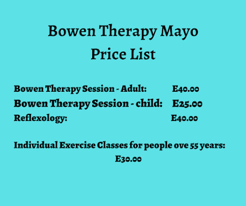 Bowen Therapy Mayo