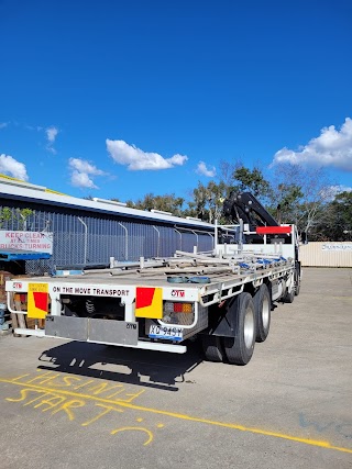 Crane Truck Hire & Transport Services - On The Move Transport - Gold Coast And Brisbane