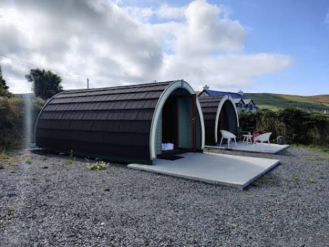 beach view glamping pods