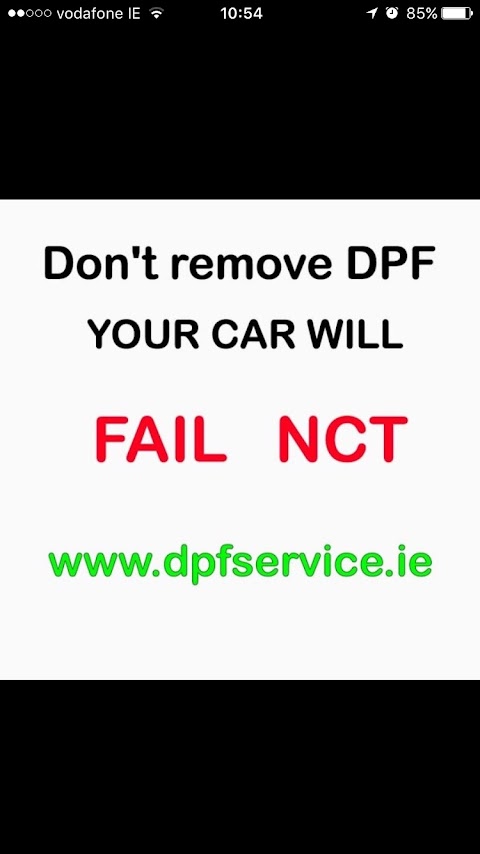 DPF Cleaning SERVICE IRELAND LTD