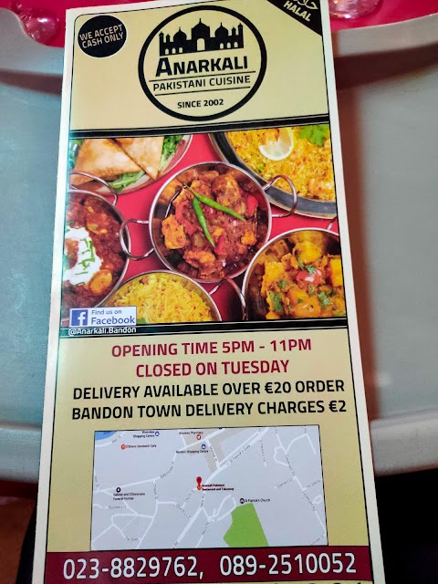 Anarkali Restaurant Bandon