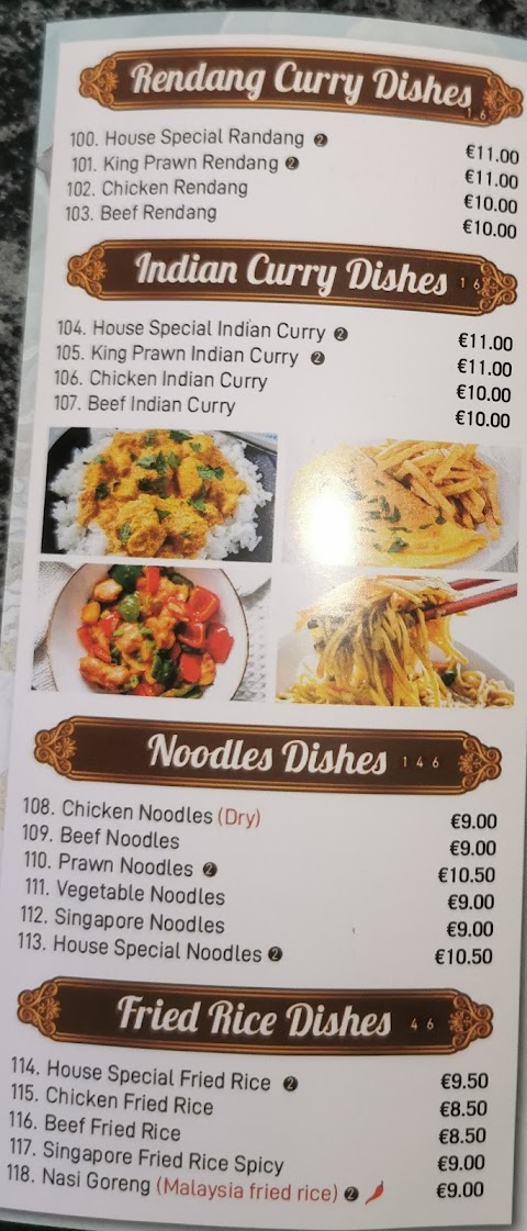 New Eastern & Oriental Chinese Take Away