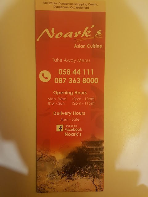 Noark's Asian Cuisine