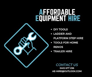 Affordable Equipment Hire & Handyman Services
