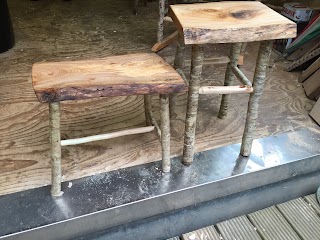 Green Wood Chairs