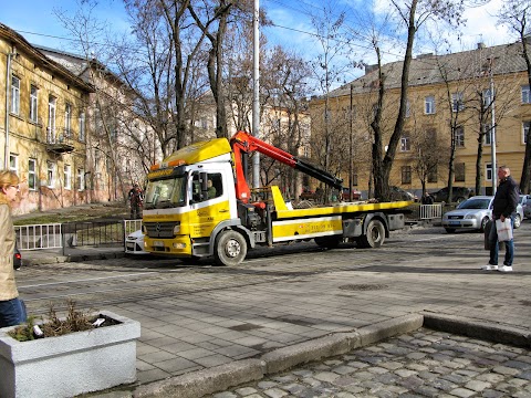 Евакуатор вантажівок, автобусів, фур Львів, Автомобільна Аварійна Служба