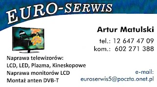 Euro - Serwis Naprawa telewizorów / Montaż anten dvbt